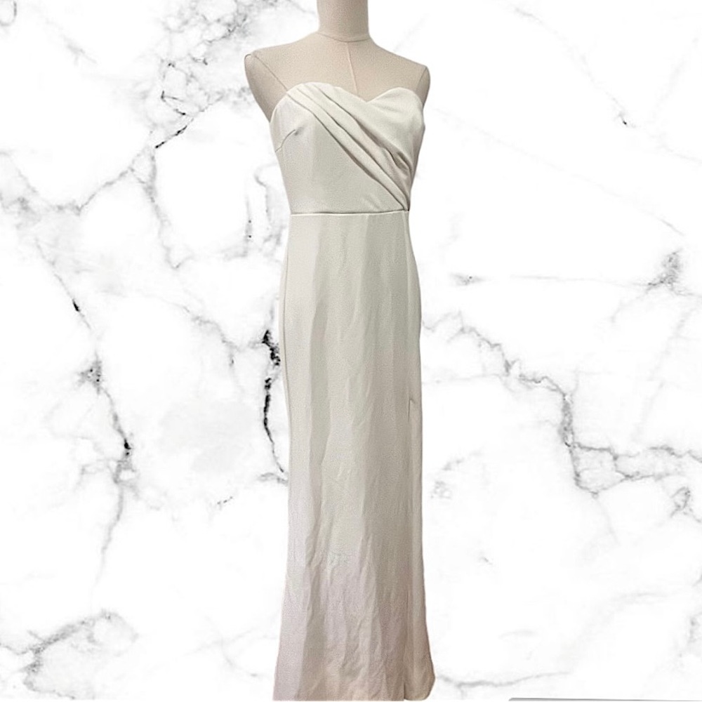 Ina Wedding Dress Brand New White Bridal Engagement Reception Elope Ceremony